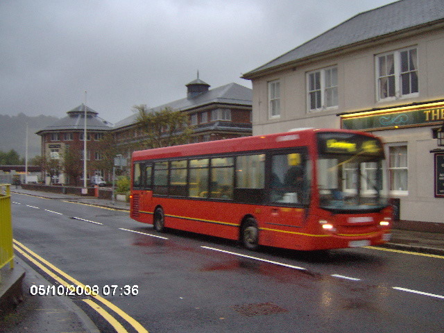 465 to Dorking Station. Arriva 3978 GN07AVU.